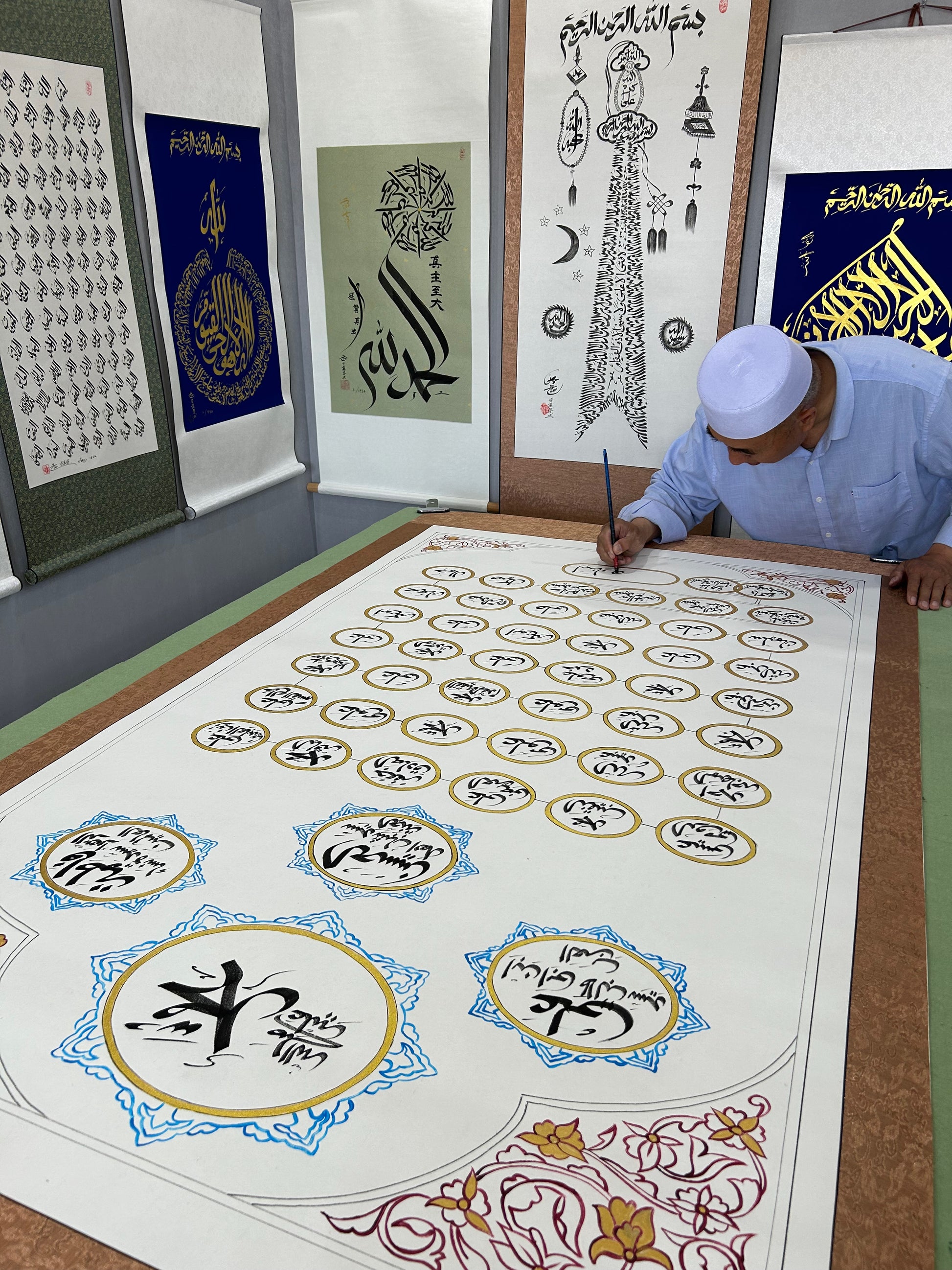 Custom Family Tree: Beautiful Genealogy Art to Preserve Your Family Legacy - Soleh Yu's Calligraphy Online Store